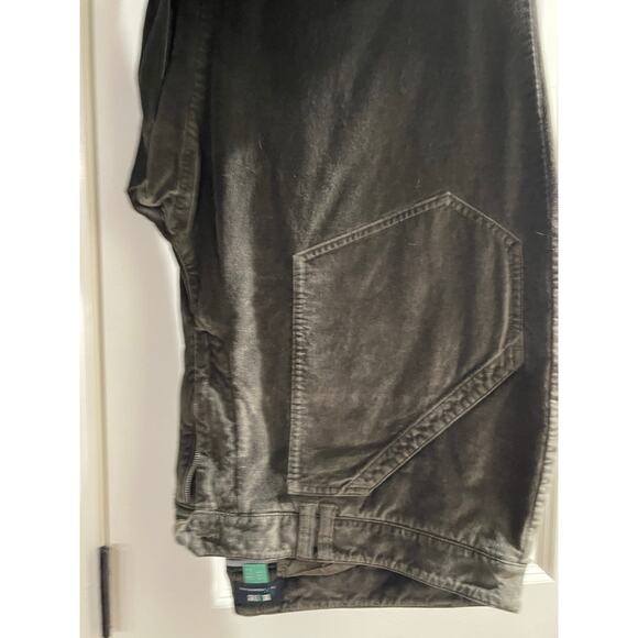 Anthropologie Maeve Velvet Bootcut Pants Grey 20W - Picture 6 of 9